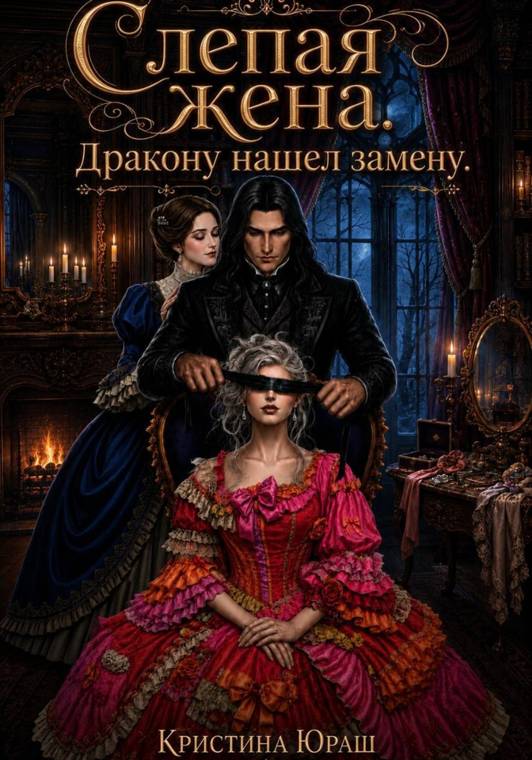 Обложка книги «Слепая жена. Дракон нашел замену»