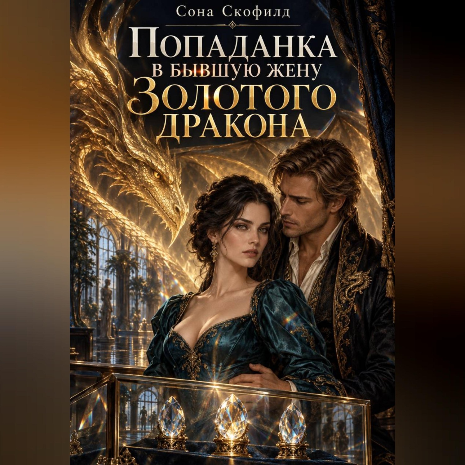 Обложка книги «Попаданка в бывшую жену Золотого дракона»