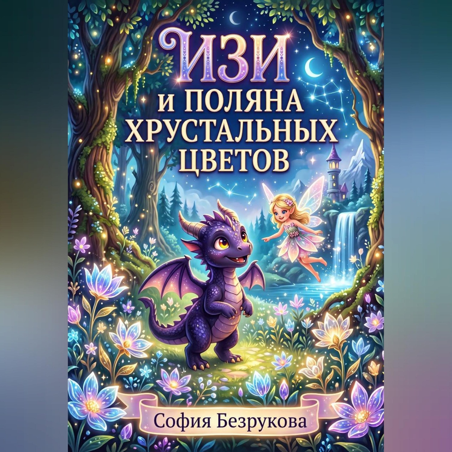 Обложка книги «Изи и поляна хрустальных цветов»