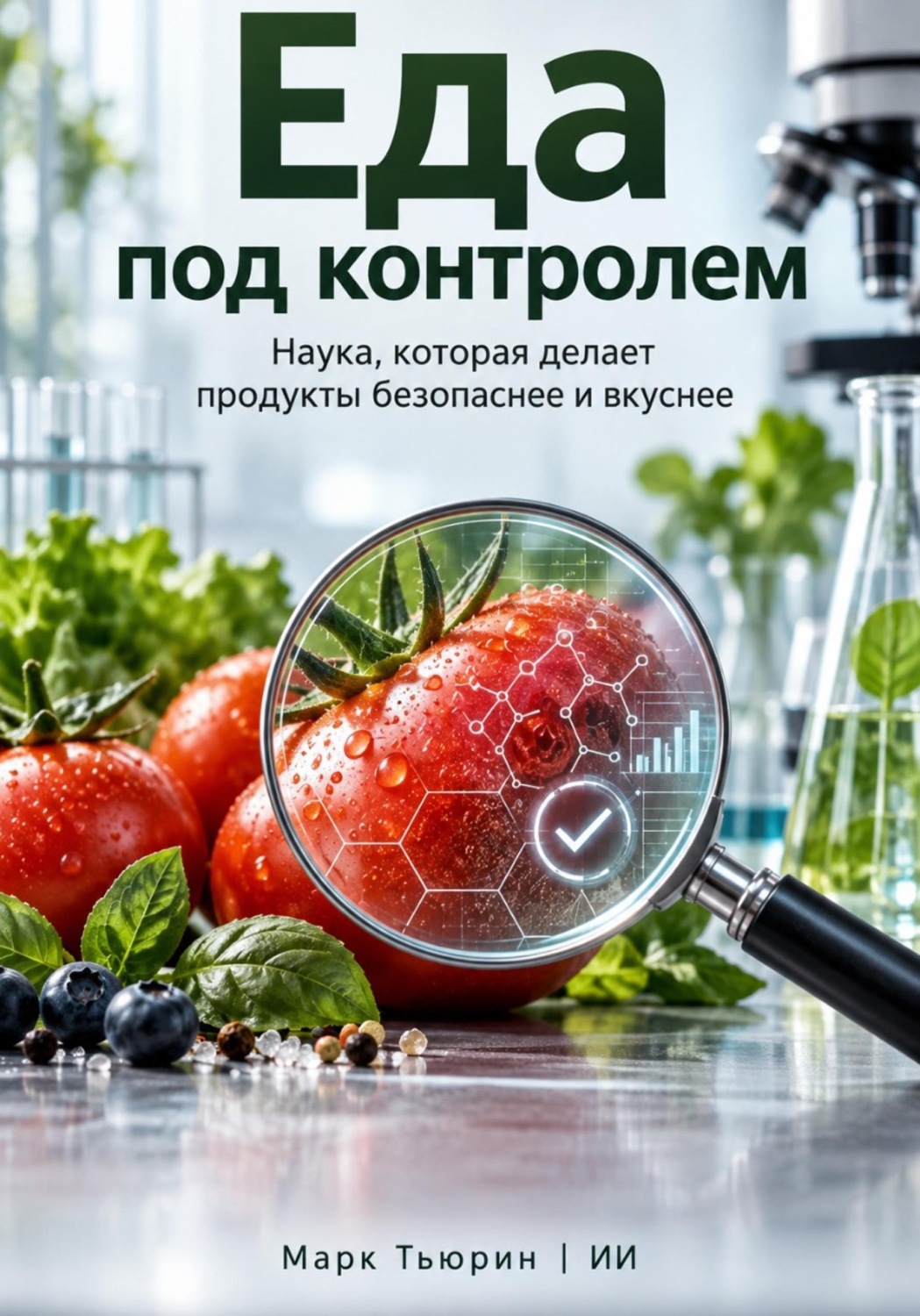 Обложка книги «Еда под контролем: Наука, которая делает продукты безопаснее и вкуснее»