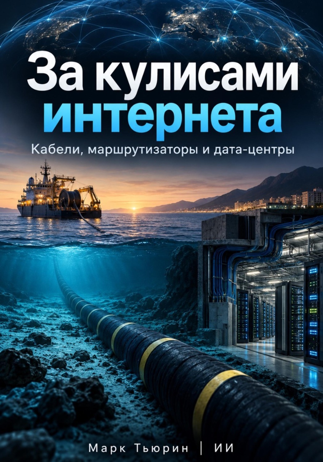 Обложка книги «За кулисами интернета: Кабели, маршрутизаторы и дата-центры»