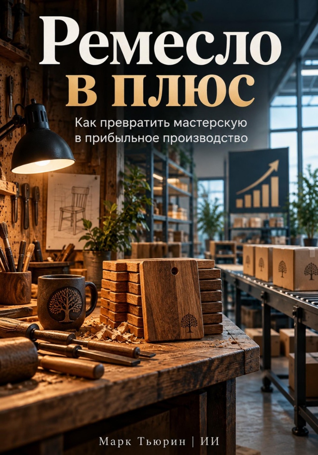 Обложка книги «Ремесло в плюс: Как превратить мастерскую в прибыльное производство»