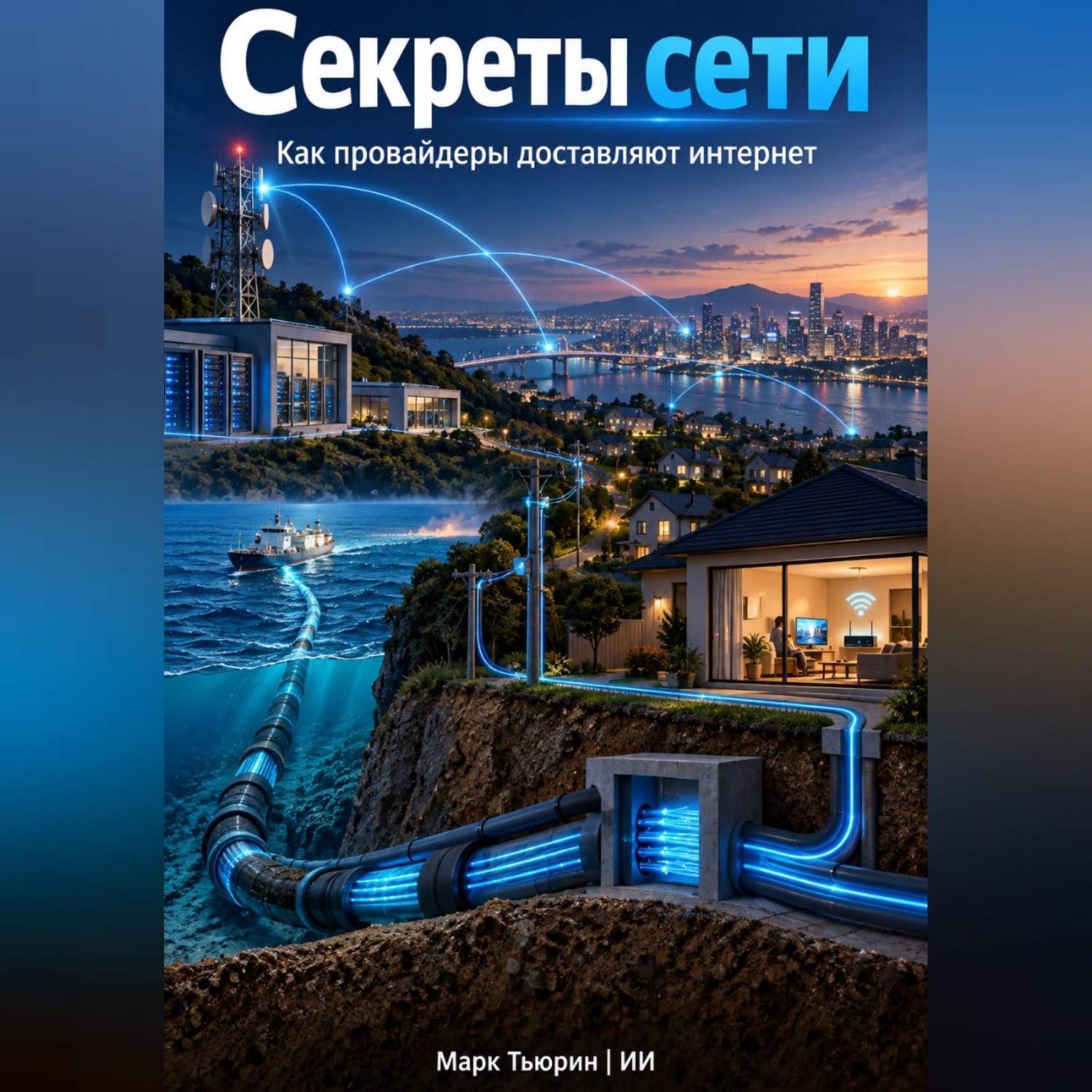 Обложка книги «Секреты сети: Как провайдеры доставляют интернет»