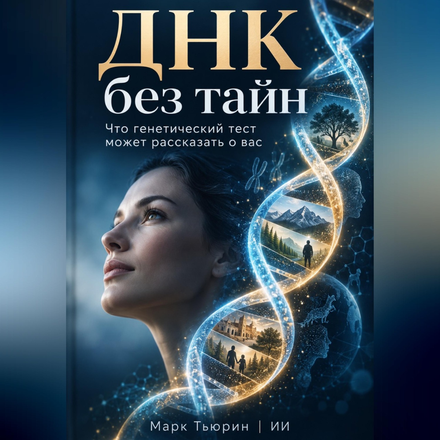 Обложка книги «ДНК без тайн: Что генетический тест может рассказать о вас»