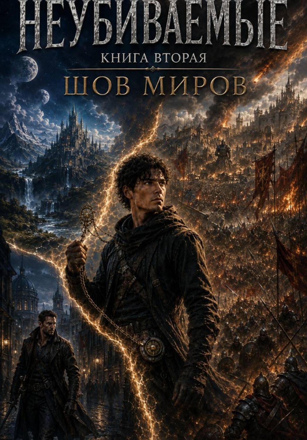 Обложка книги «Неубиваемые Книга вторая: Шов миров»
