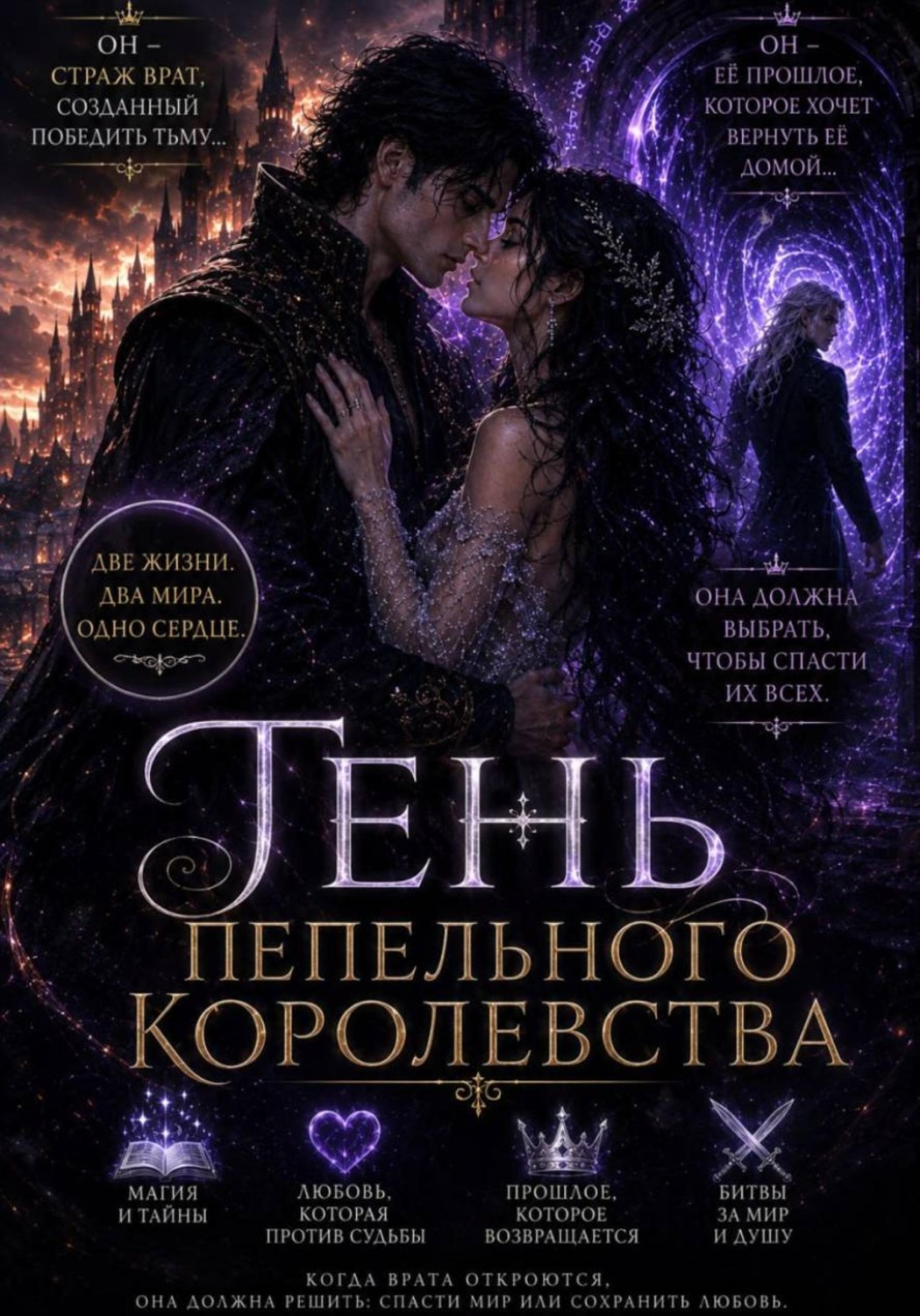 Обложка книги «Тень пепельного королевства»