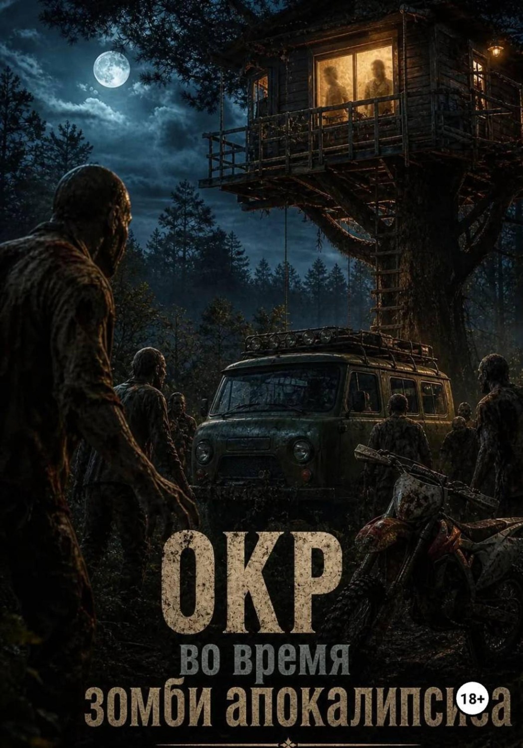Обложка книги «ОКР во время зомби-апокалипсиса»