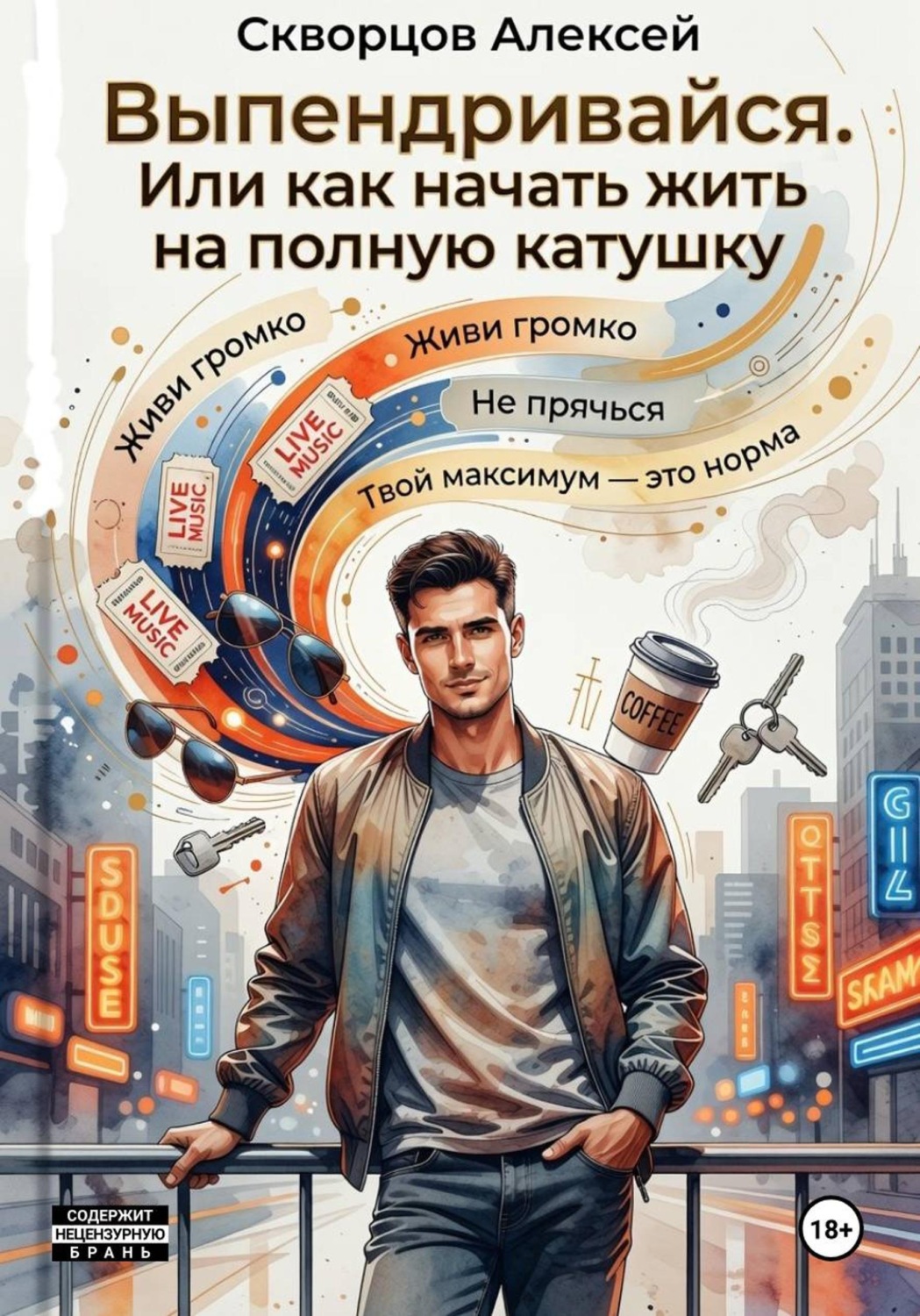 Обложка книги «Выпендривайся. Или как начать жить на полную катушку»