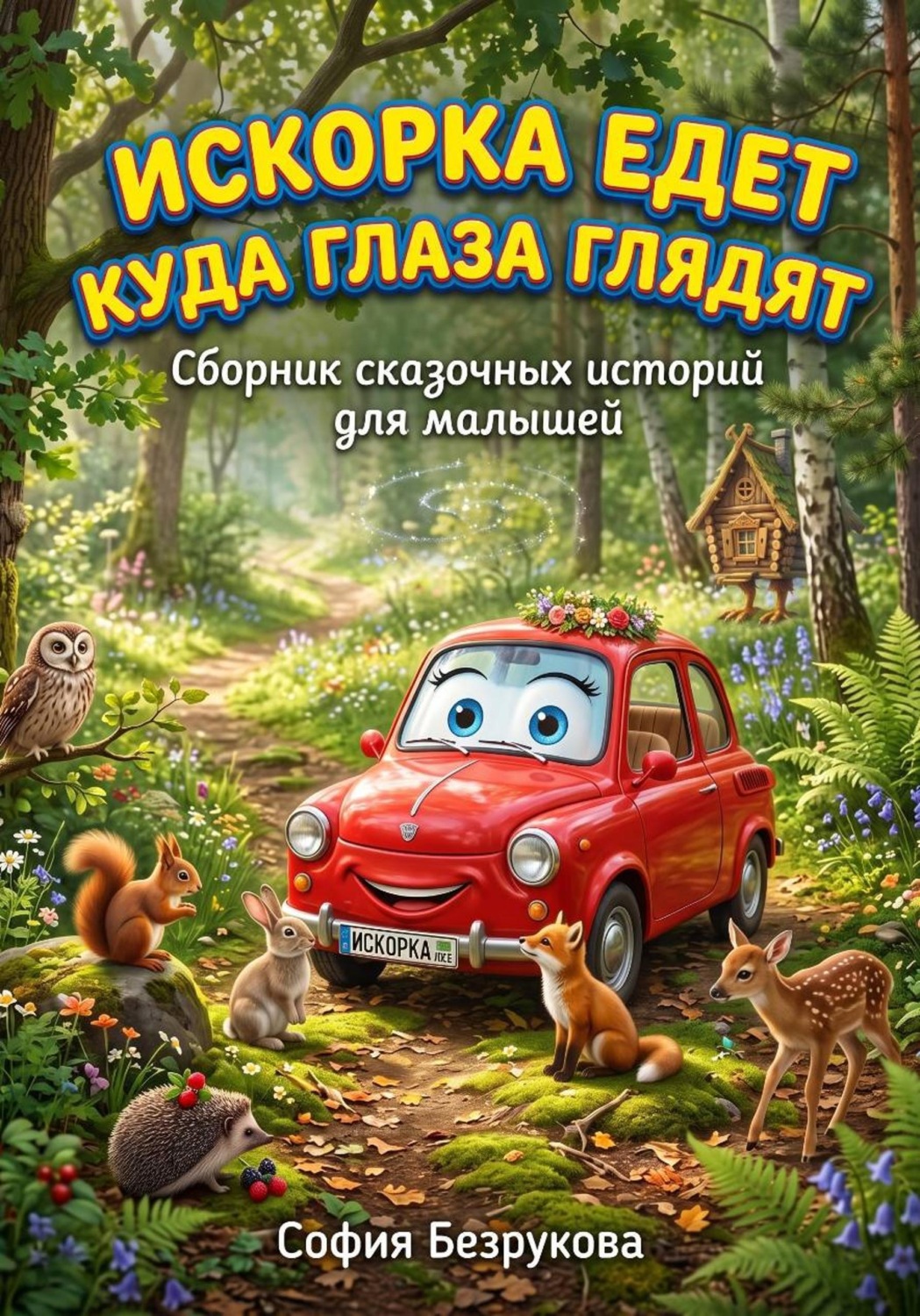 Обложка книги «Искорка едет куда глаза глядят»
