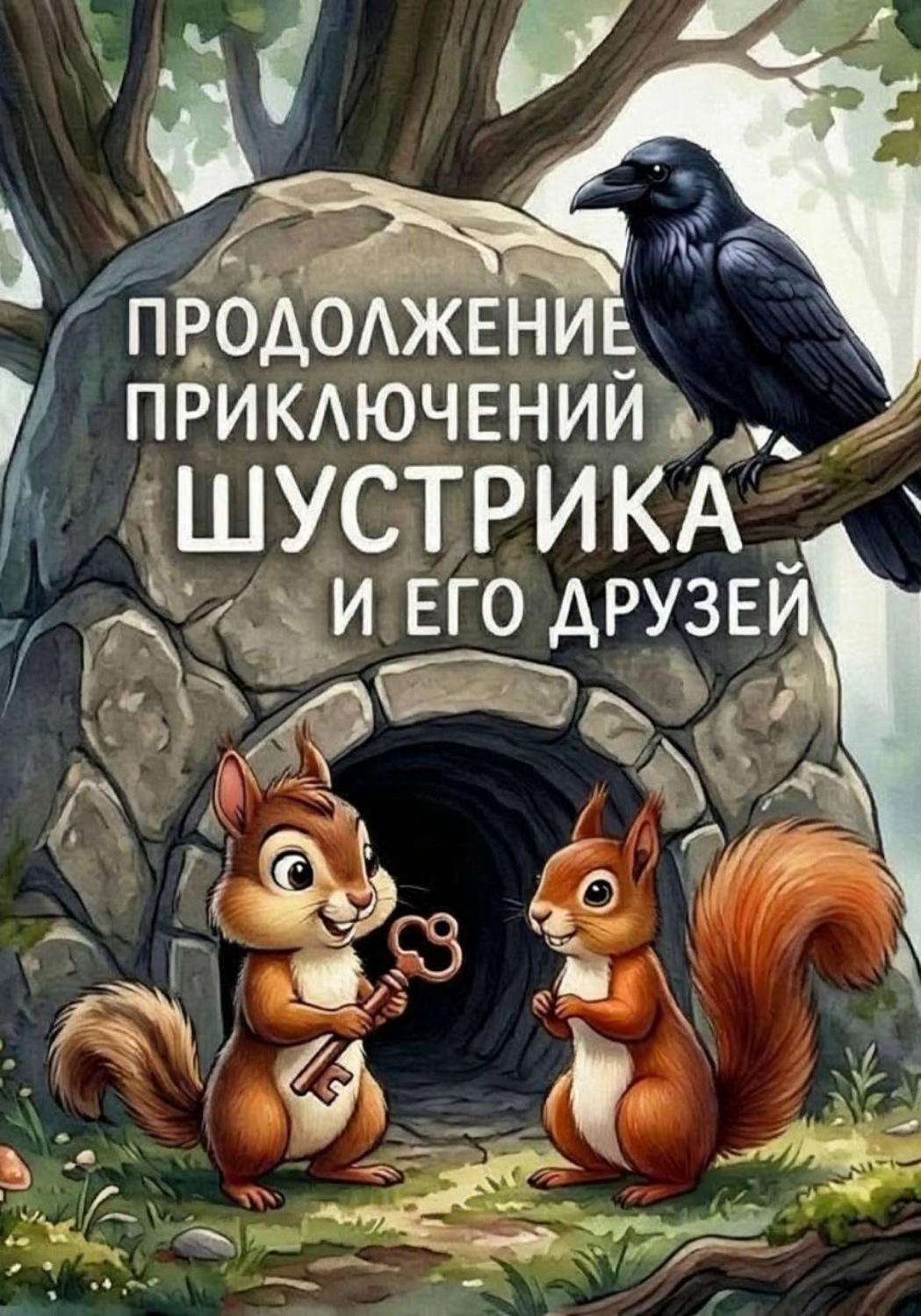Обложка книги «Продолжение приключений Шустрика и его друзей»