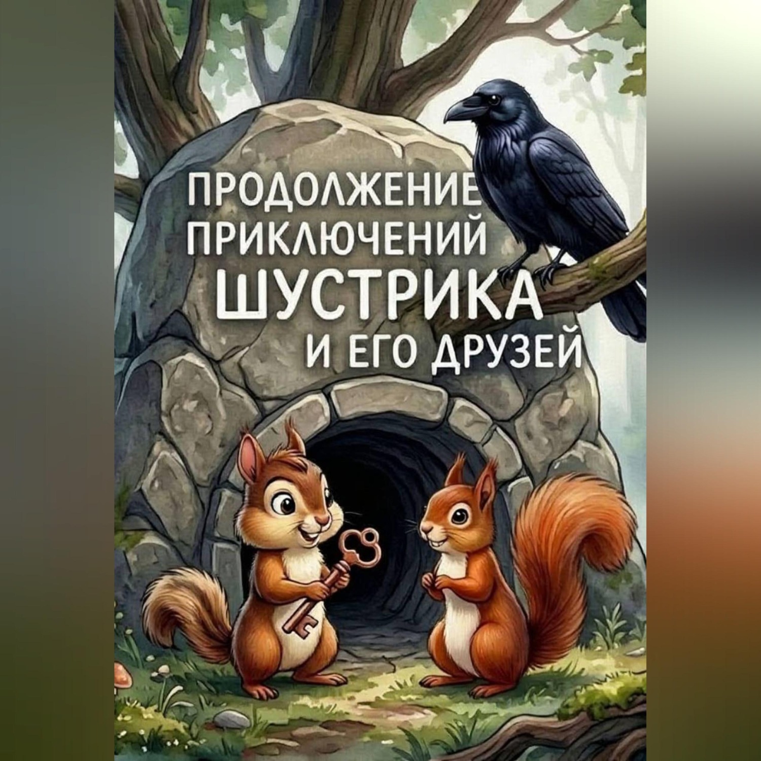 Обложка книги «Продолжение приключений Шустрика и его друзей»