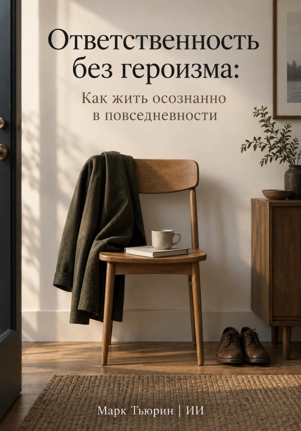 Обложка книги «Ответственность без героизма: Как жить осознанно в повседневности»