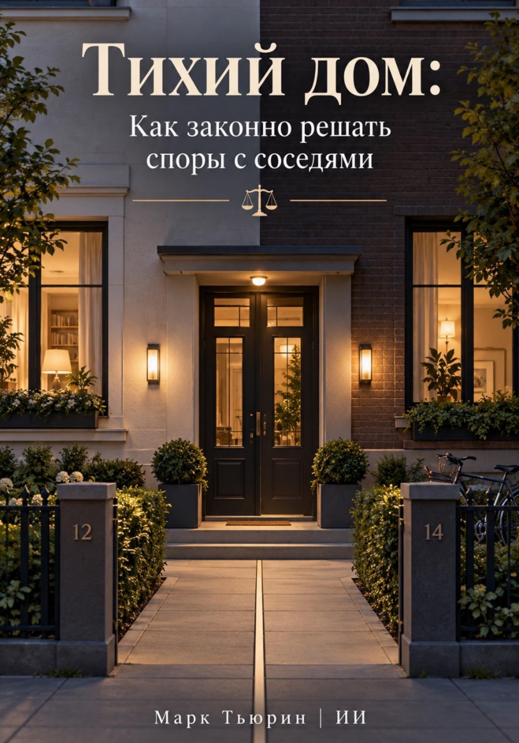 Обложка книги «Тихий дом: Как законно решать споры с соседями»
