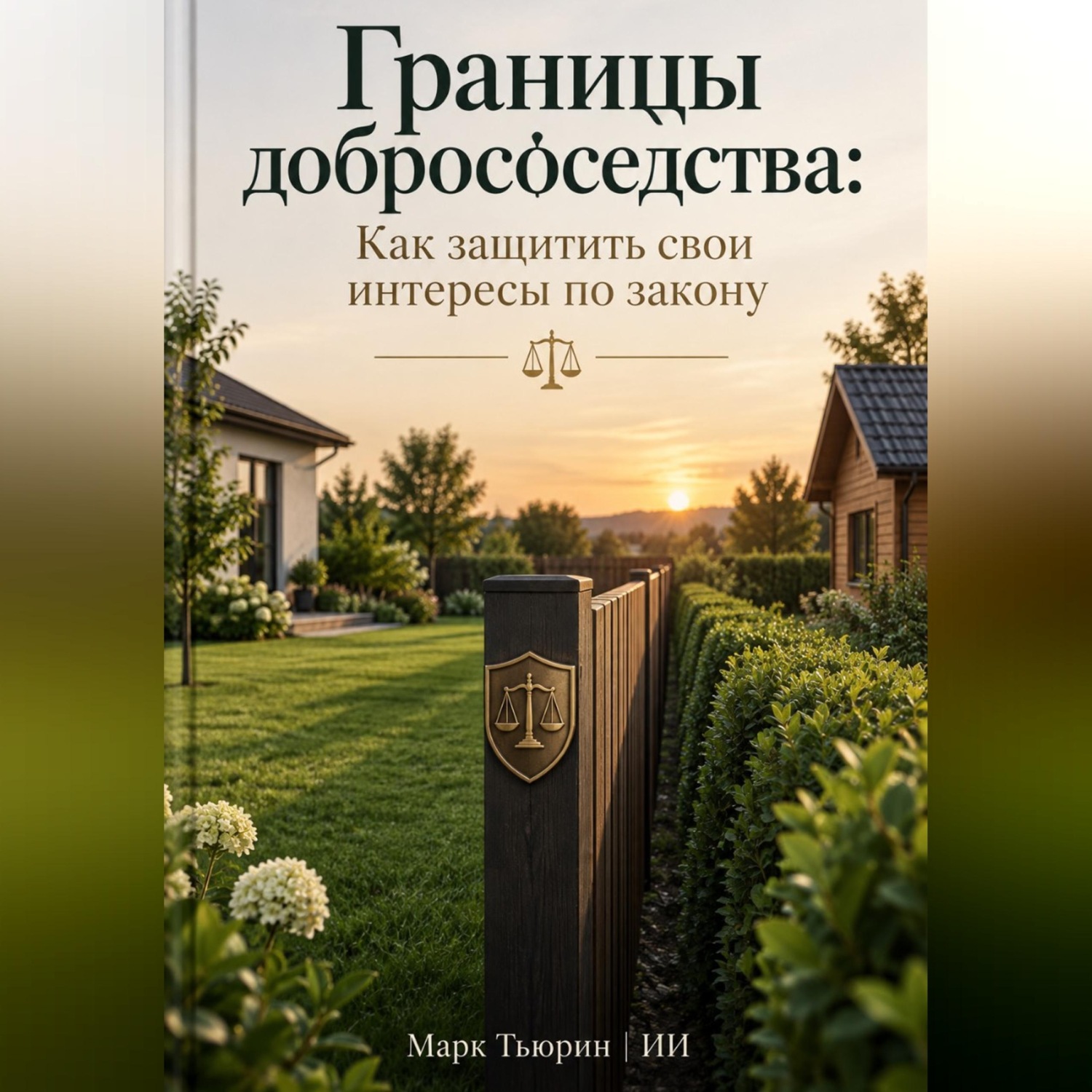 Обложка книги «Границы добрососедства: Как защитить свои интересы по закону»