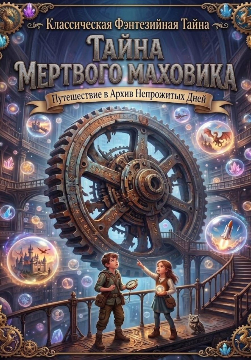 Обложка книги «Путешествие в архив непрожитых дней. Тайна мертвого маховика»