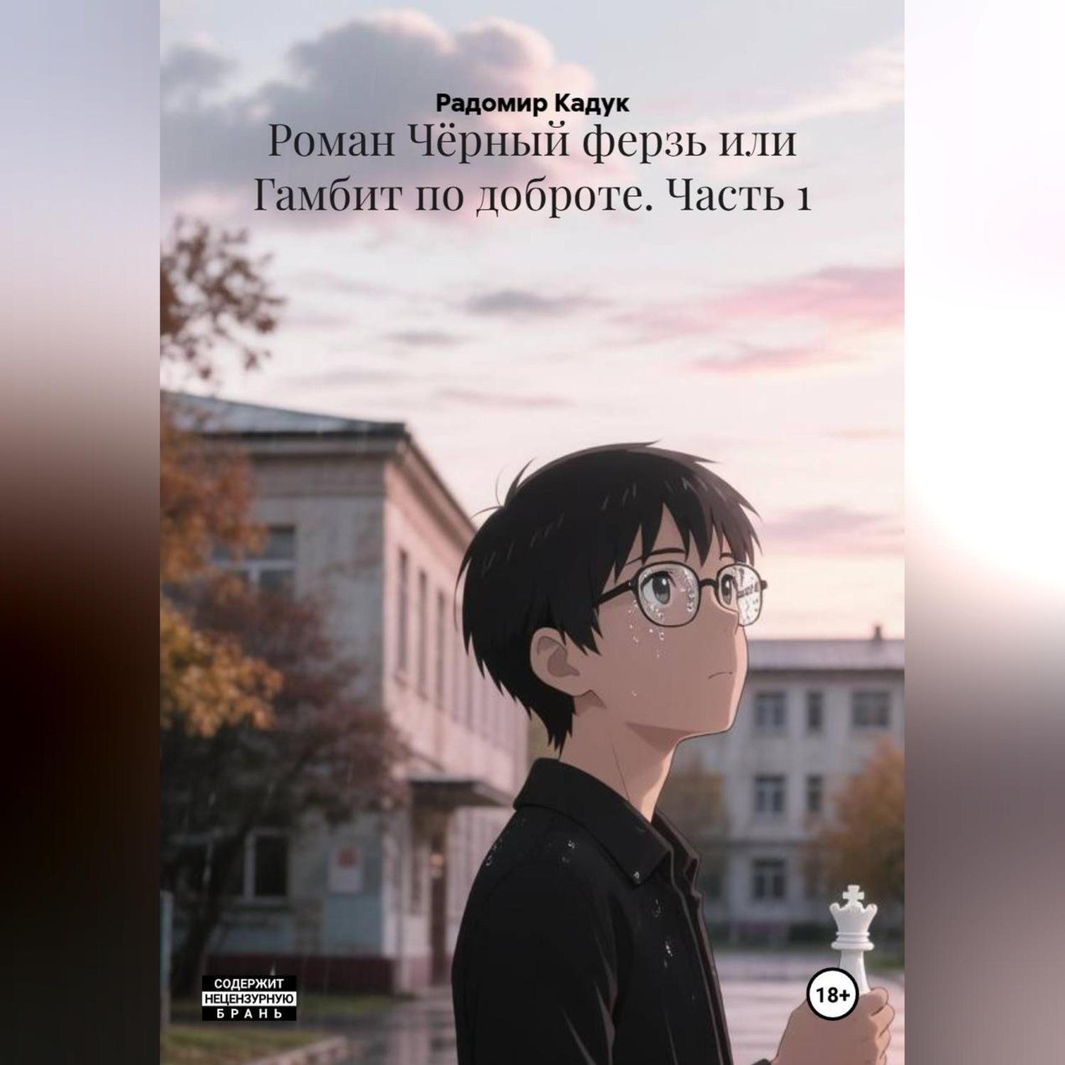 Обложка книги «Роман Чёрный ферзь или Гамбит по доброте. Часть 1»