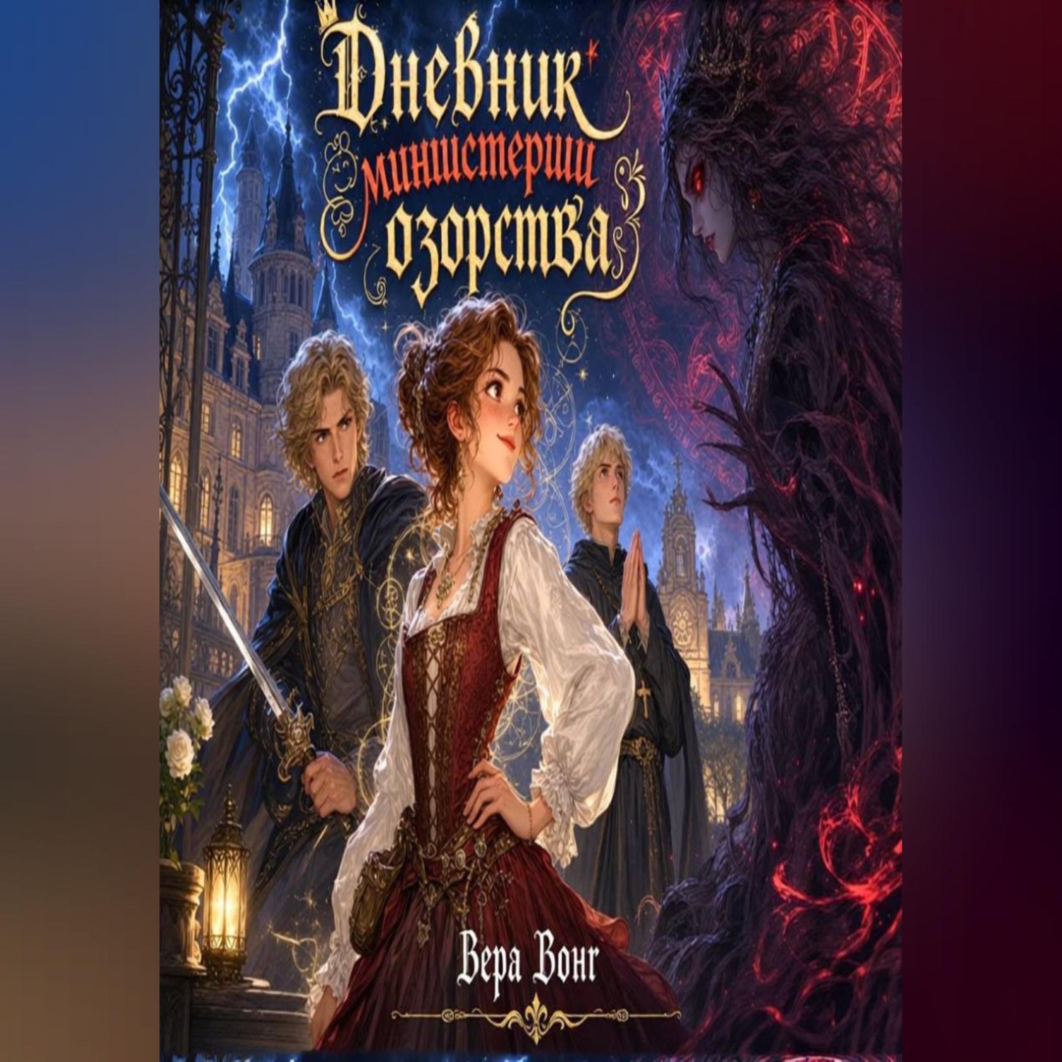 Обложка книги «Дневник министерши озорства»