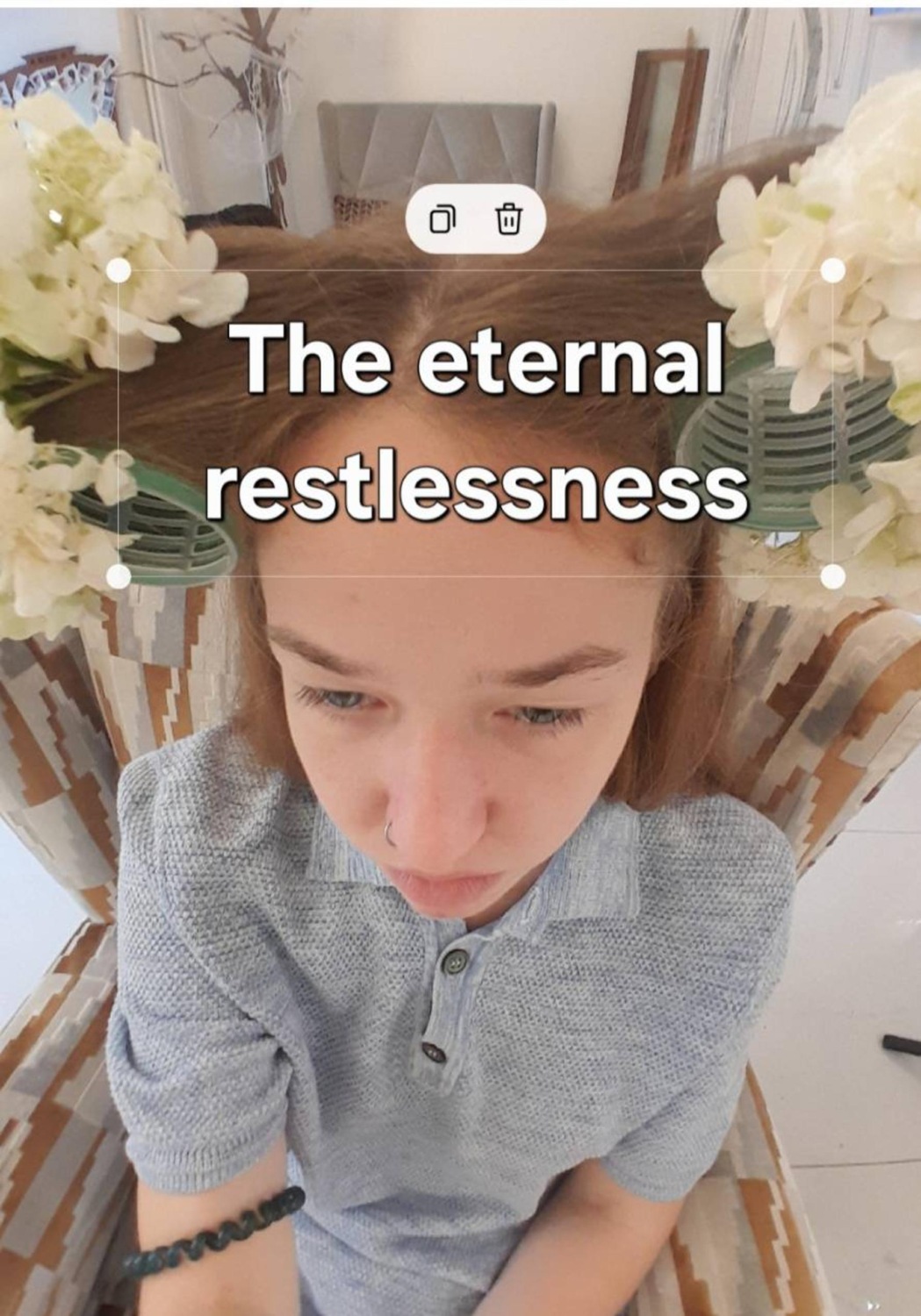 Обложка книги «The eternal restlessness»
