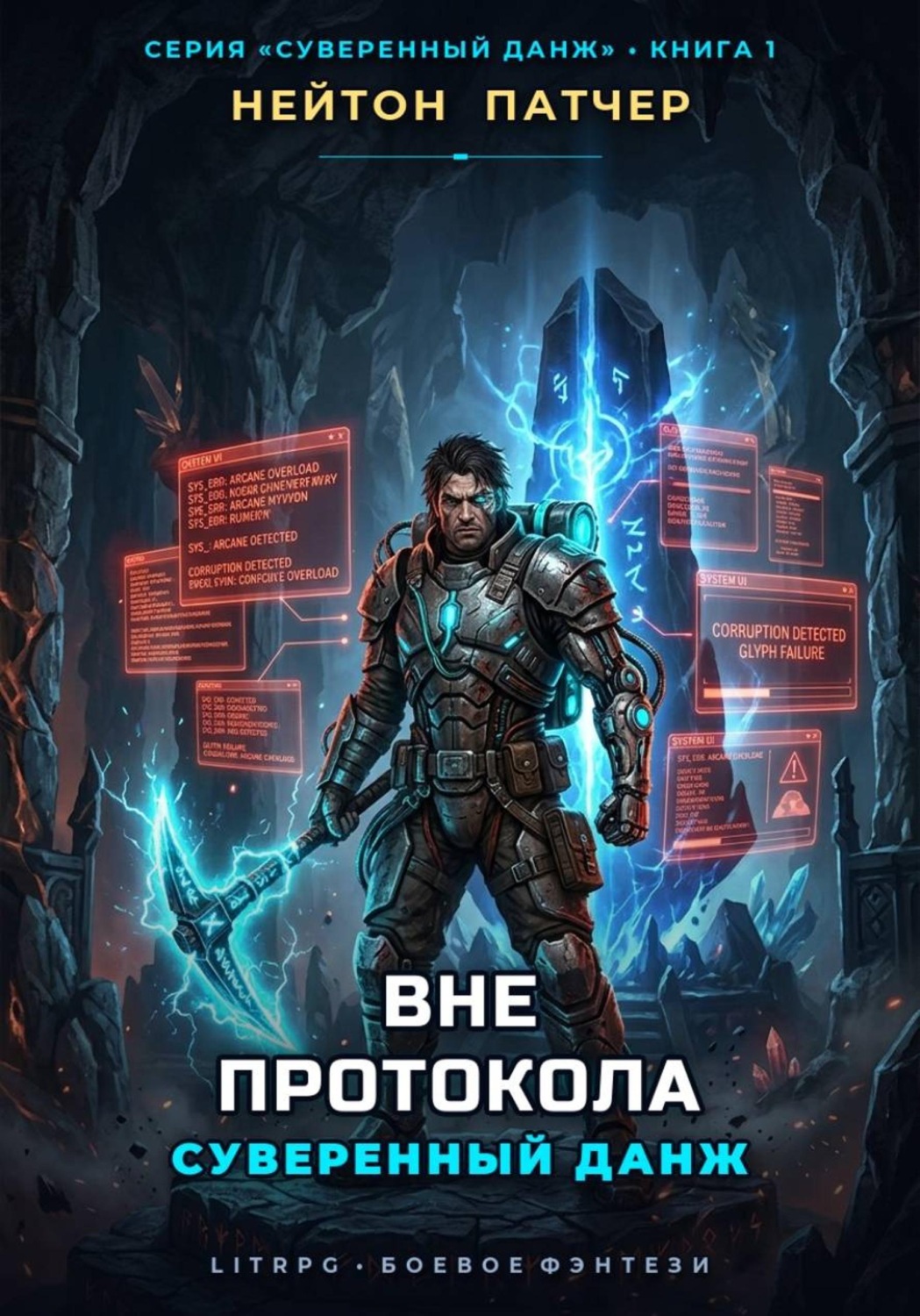 Обложка книги «Вне протокола: Суверенный данж против правил виртуального мира и топ-кланов»