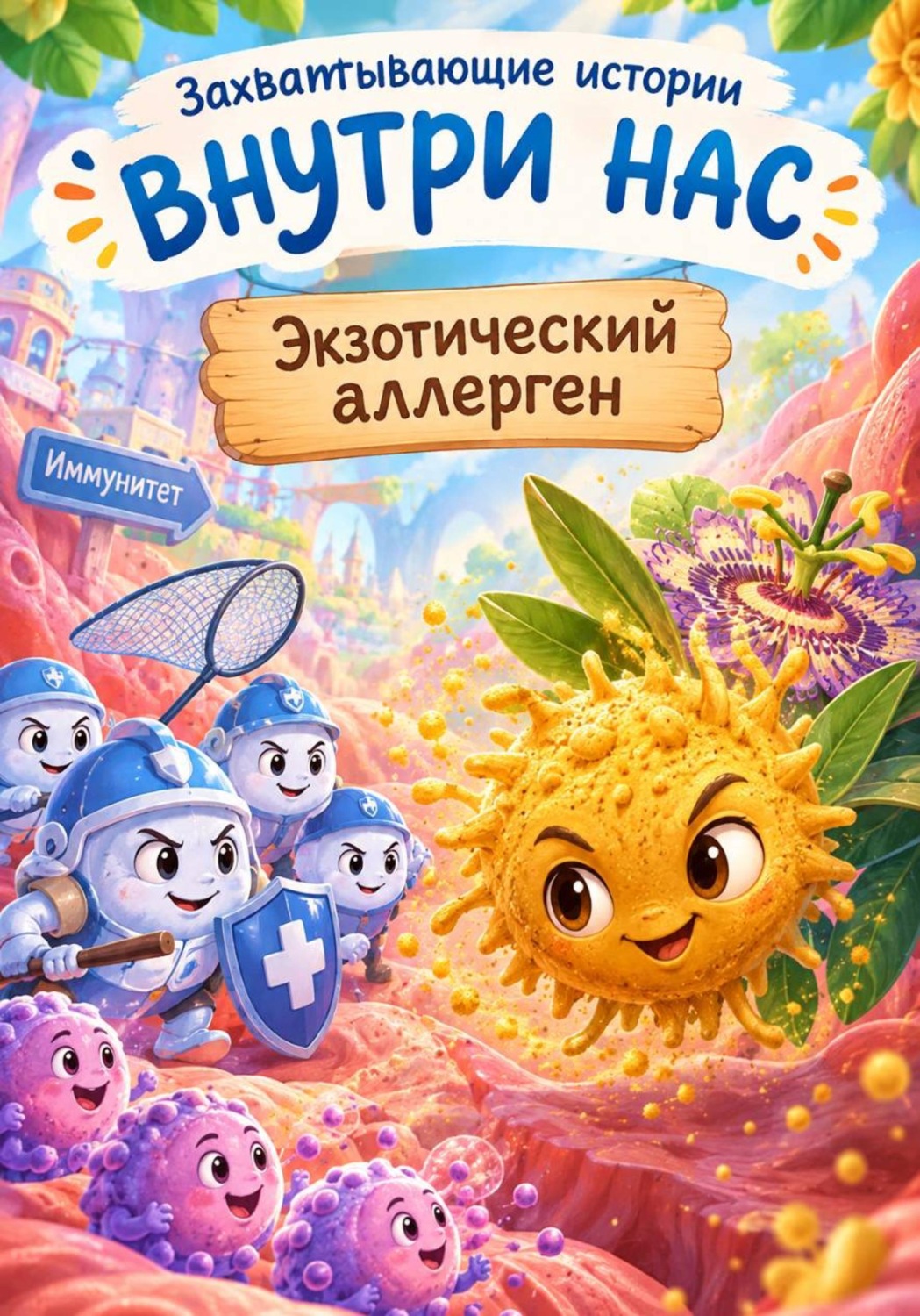 Обложка книги «Экзотический аллерген»