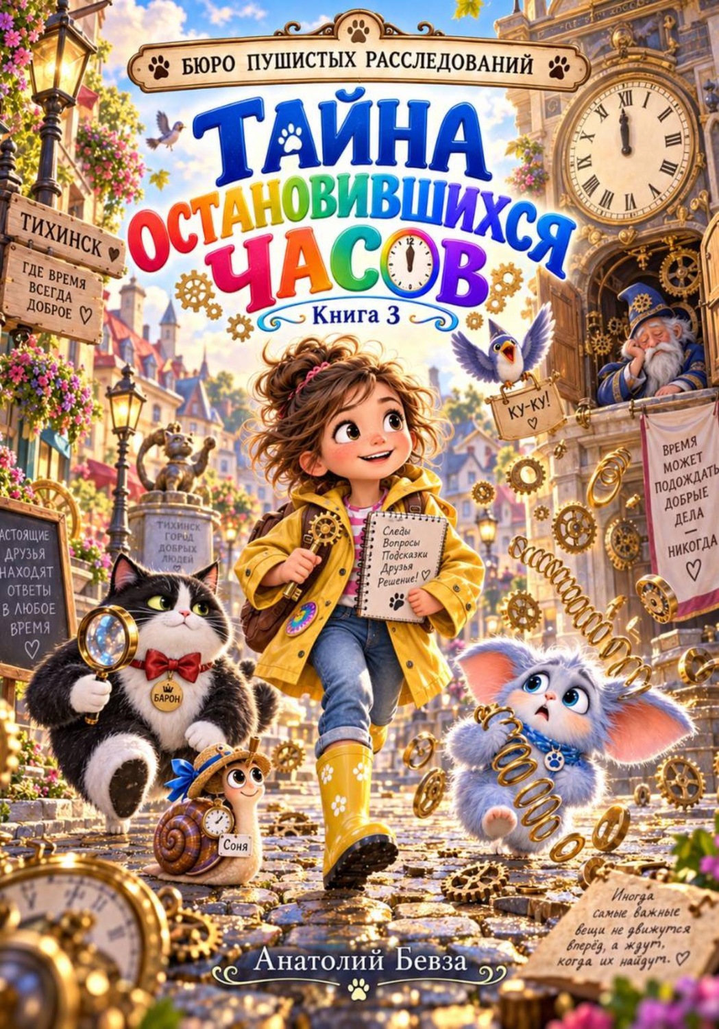 Обложка книги «Тайна остановившихся часов. Книга 3»