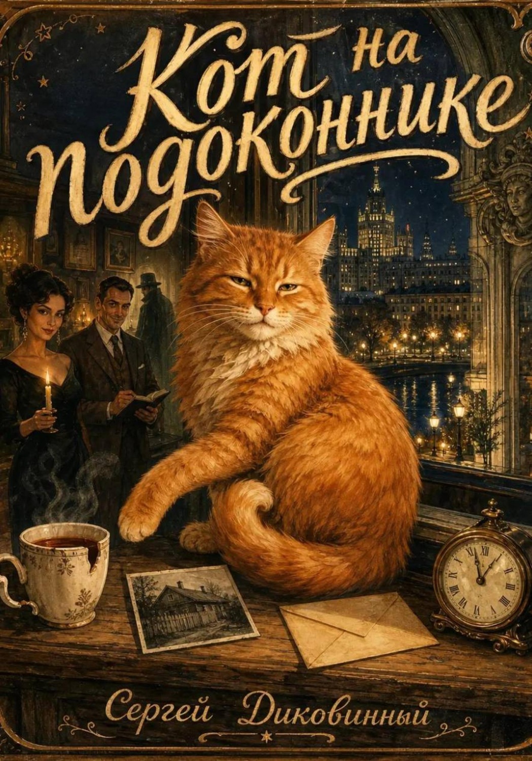 Обложка книги «Кот на подоконнике»