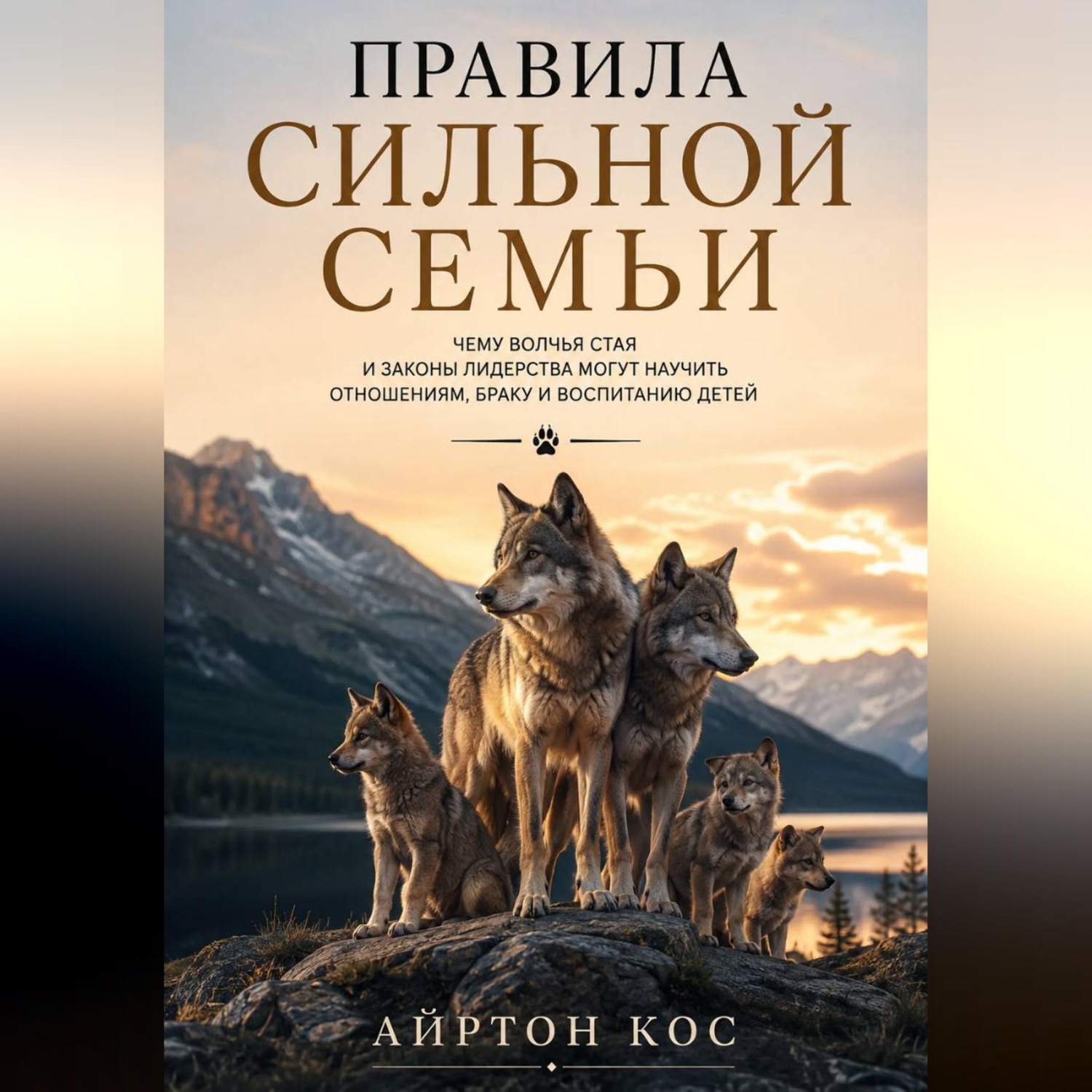 Обложка книги «Правила сильной семьи. Чему волчья стая и законы лидерства могут научить отношениям, браку и воспитанию детей»