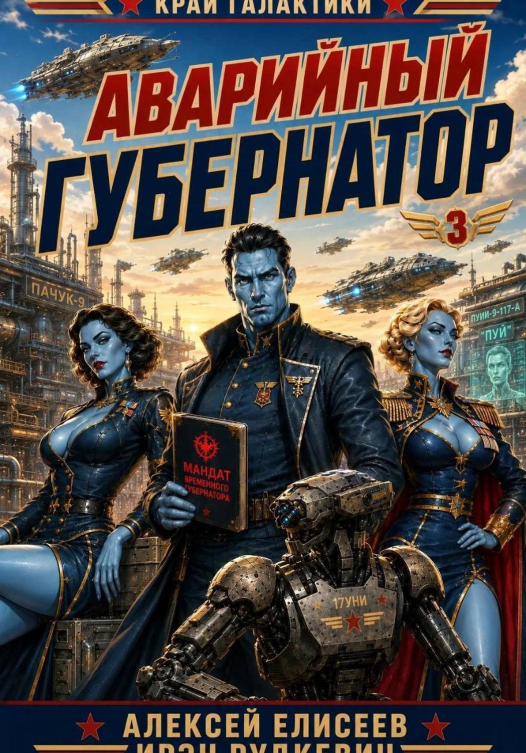 Обложка книги «Край Галактики. Аварийный Губернатор III»