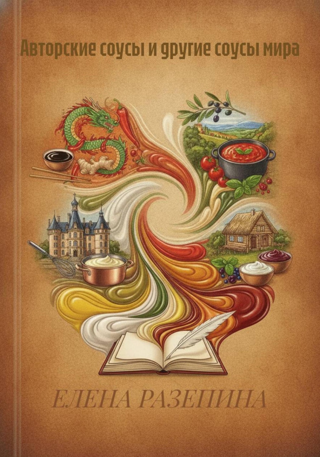 Обложка книги «Авторские соусы и другие соусы мира»