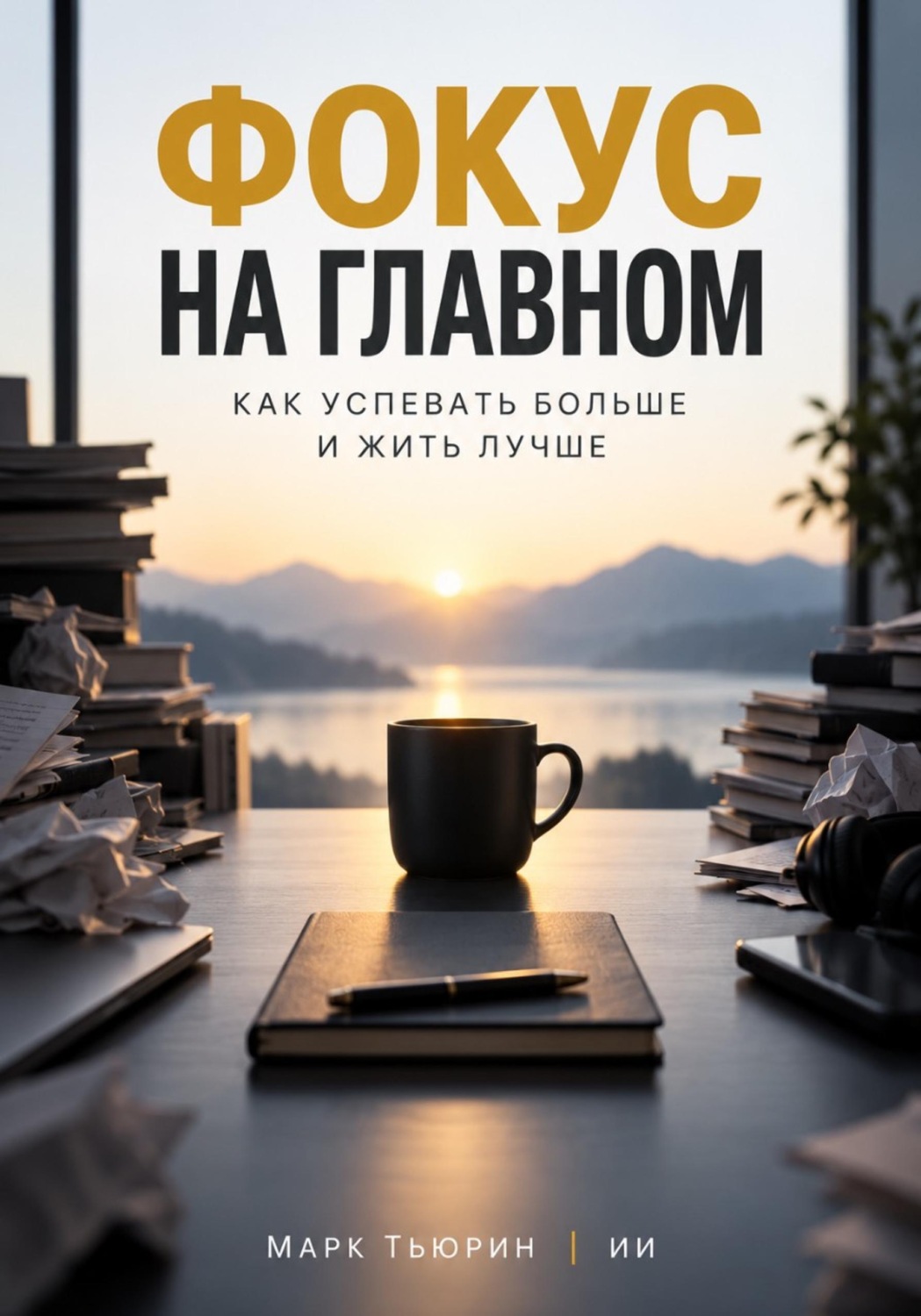 Обложка книги «Фокус на главном: Как успевать больше и жить лучше»