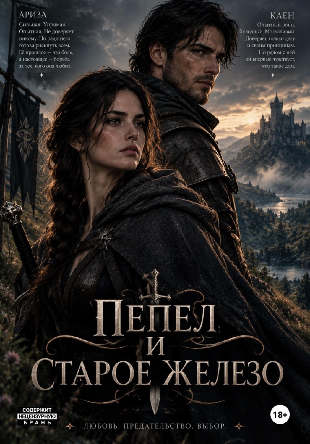 Обложка книги «Пепел и старое железо»