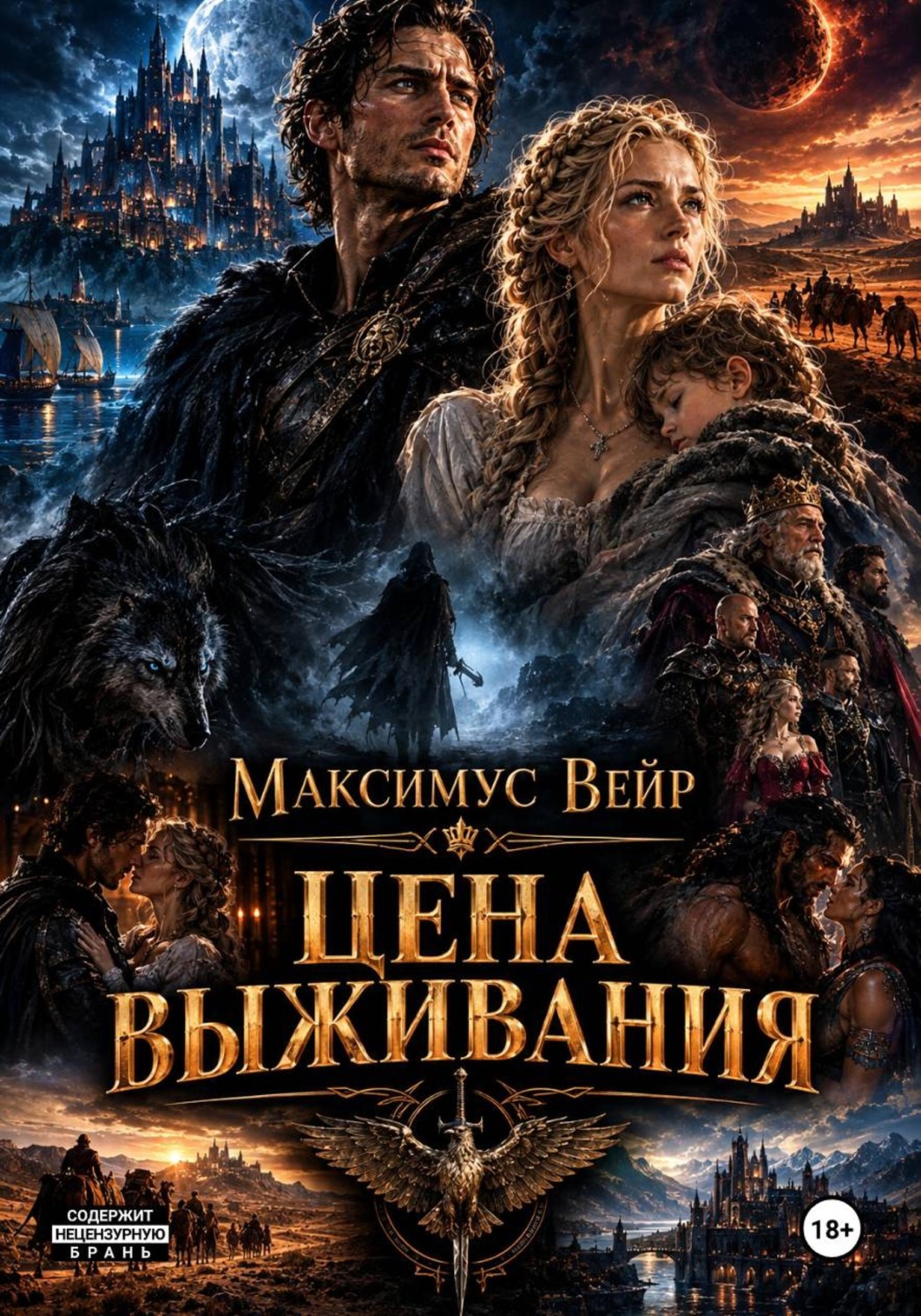 Обложка книги «Максимус Вейр "Цена выживания"»