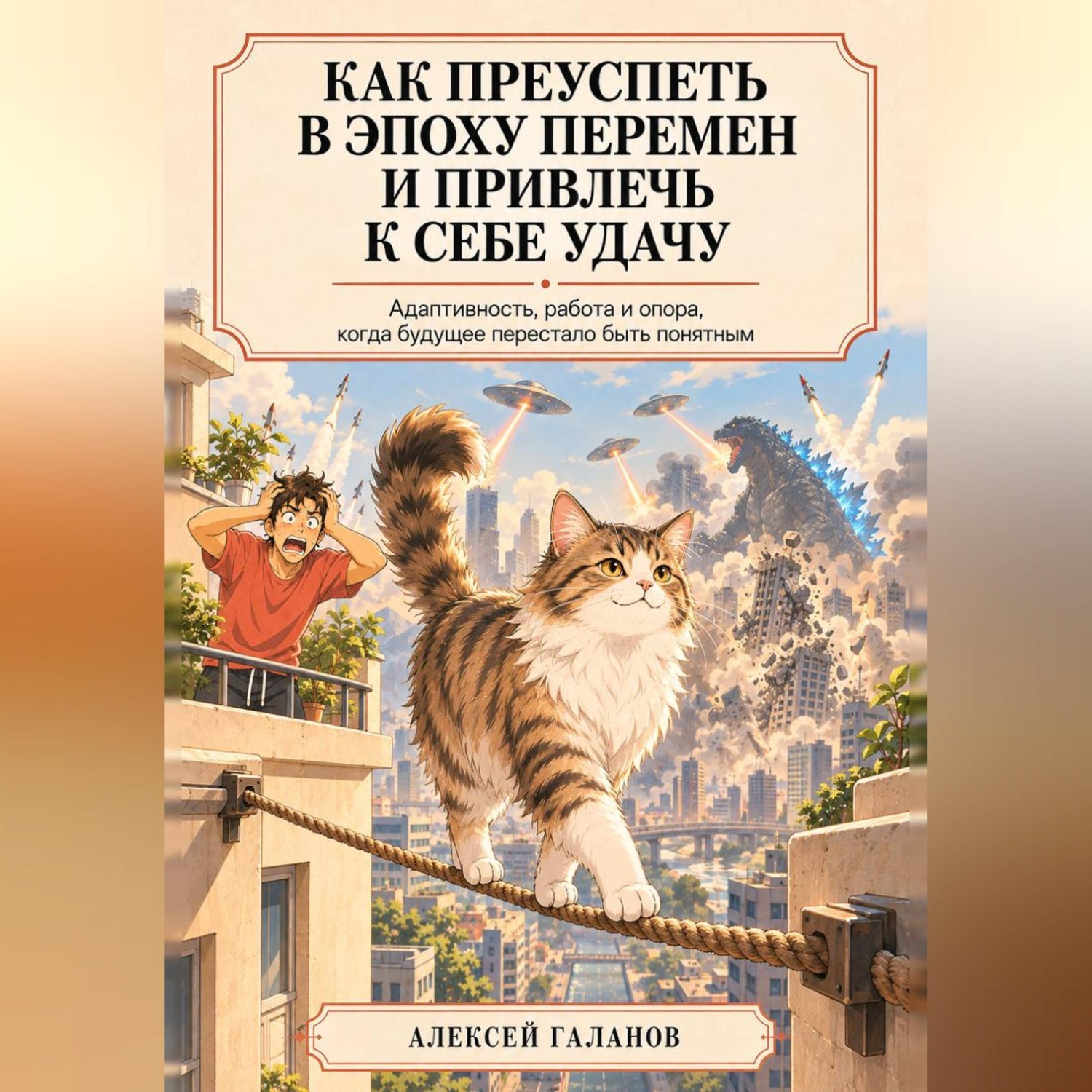 Обложка книги «Как преуспеть в эпоху перемен и привлечь к себе удачу»