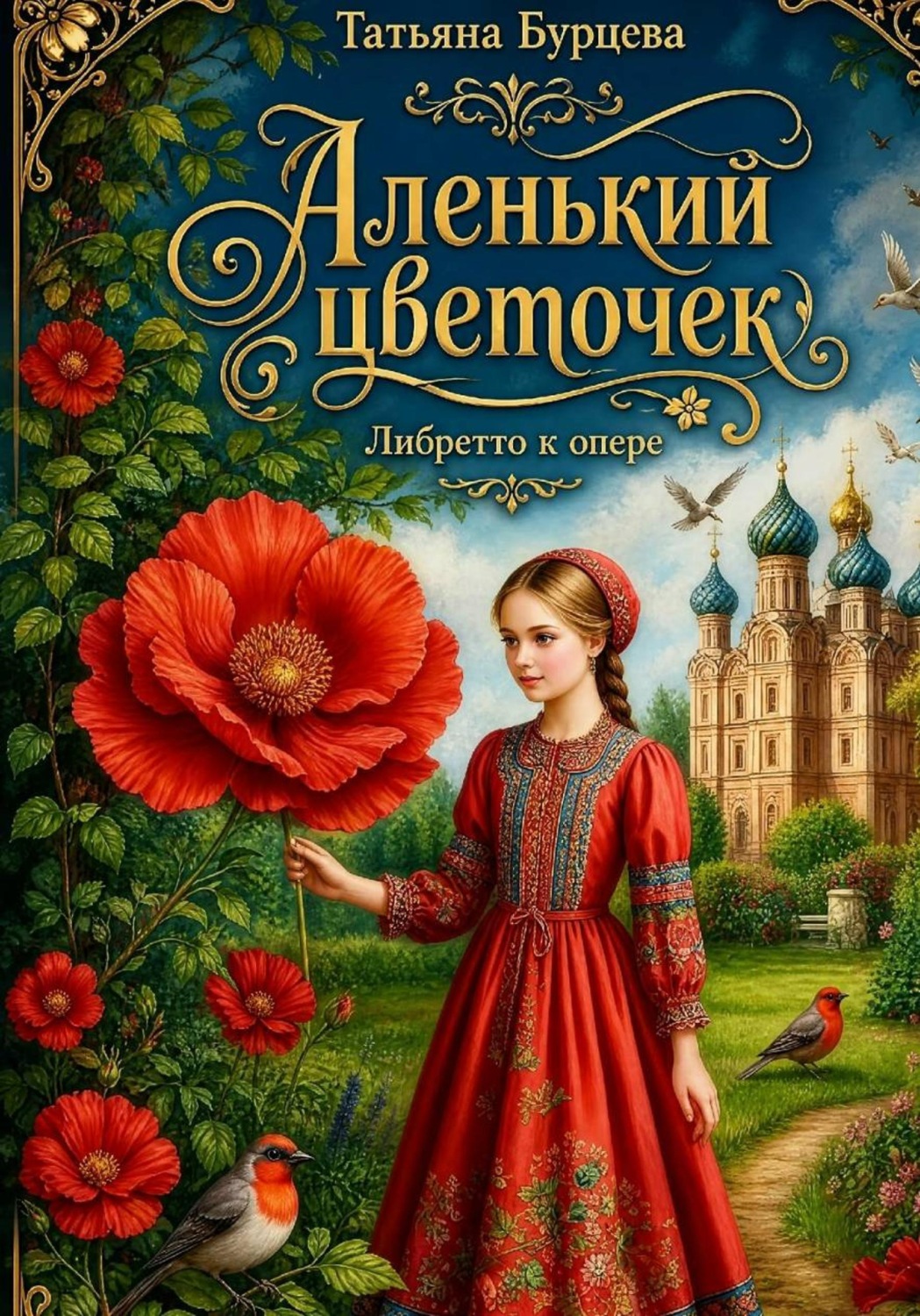 Обложка книги «Аленький цветочек (либретто к опере)»