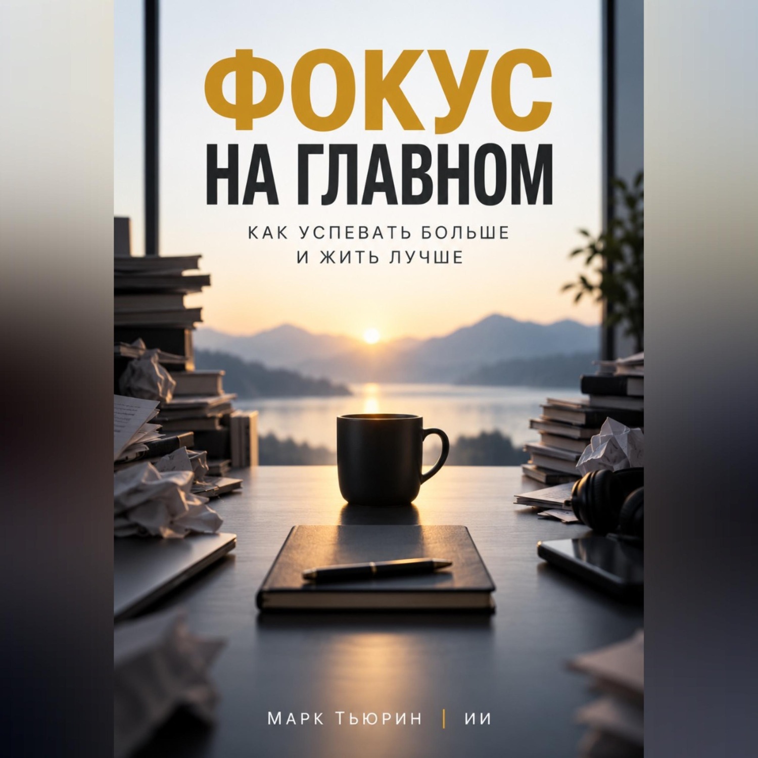 Обложка книги «Фокус на главном: Как успевать больше и жить лучше»