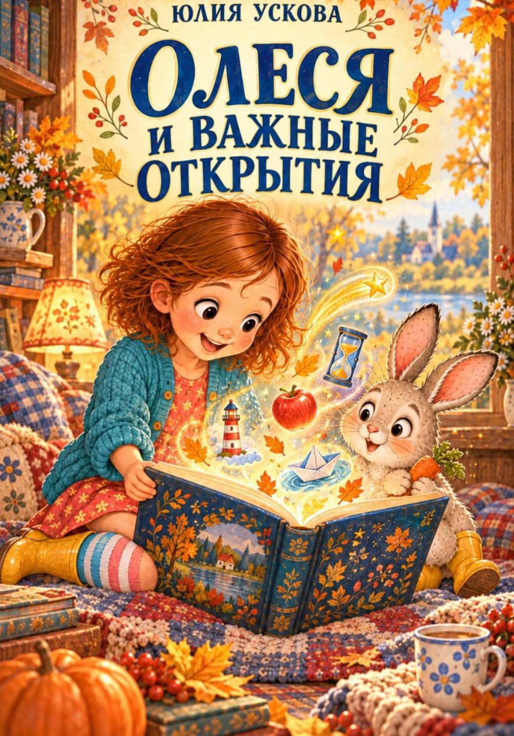Обложка книги «Олеся и важные открытия»