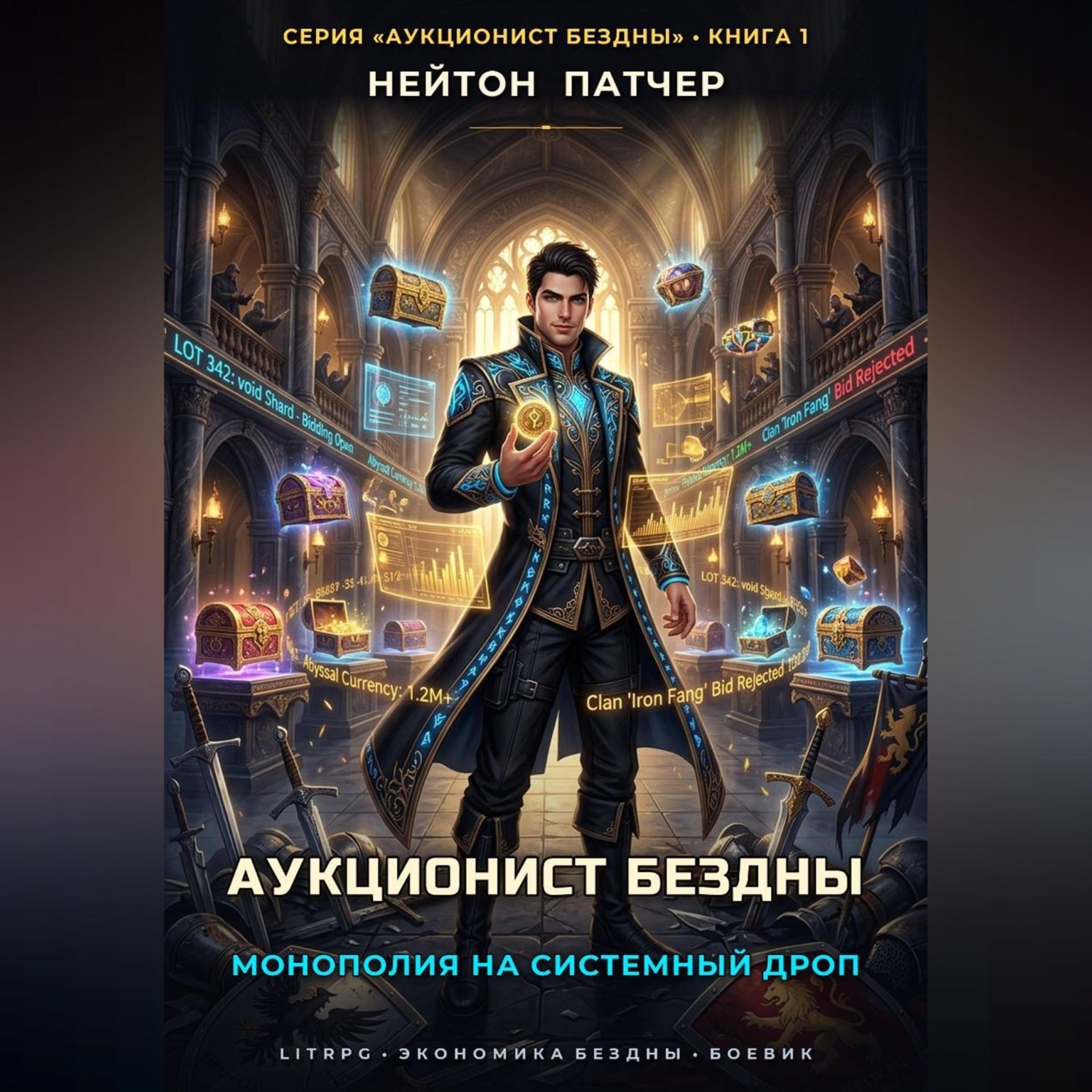 Обложка книги «Аукционист Бездны: Монополия на системный дроп»