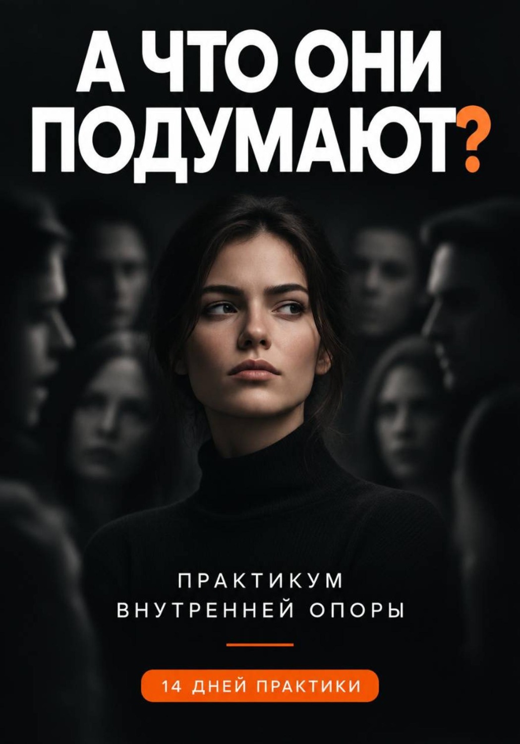 Обложка книги «А ЧТО ОНИ ПОДУМАЮТ? Практикум внутренней опоры как принимать решения самостоятельно и выдерживать неодобрение»