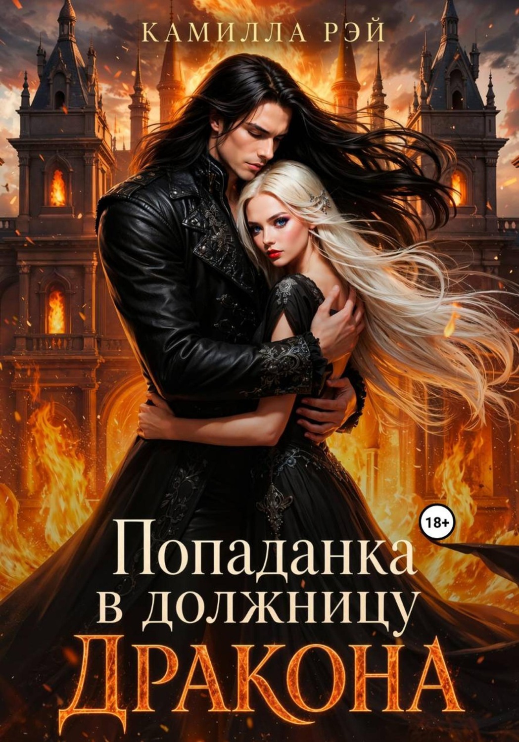Обложка книги «Попаданка в должницу дракона»