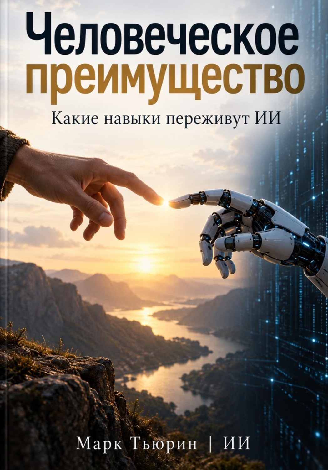 Обложка книги «Человеческое преимущество: Какие навыки переживут ИИ»