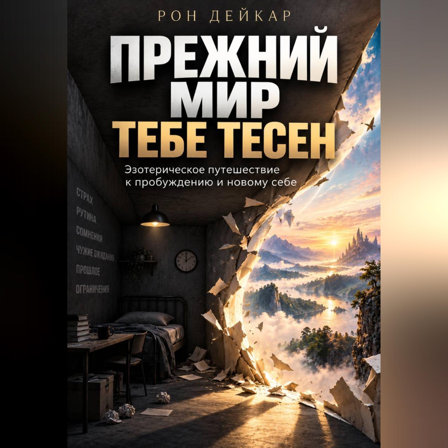 Обложка книги «Прежний мир тебе тесен. Эзотерическое путешествие к пробуждению и новому себе»