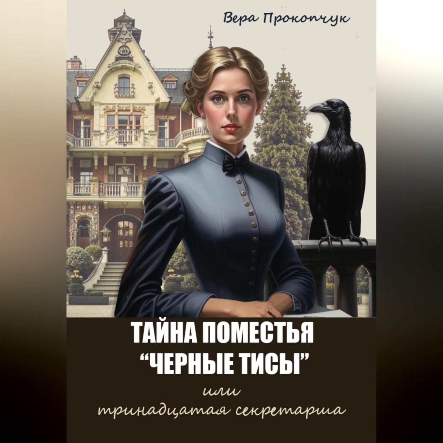 Обложка книги «Тайна поместья "Черные Тисы", или тринадцатая секретарша»