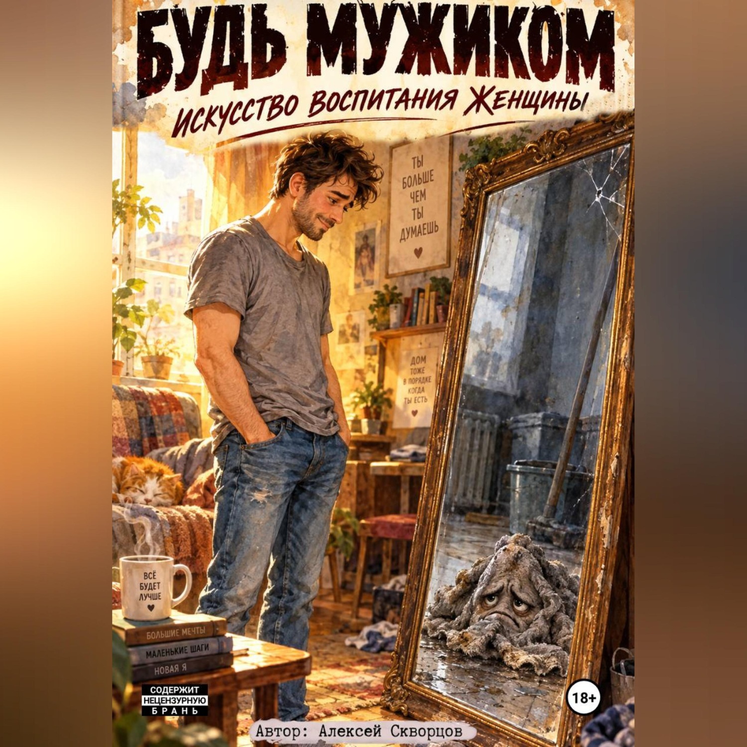 Обложка книги «Будь мужиком: Искусство воспитания женщины»