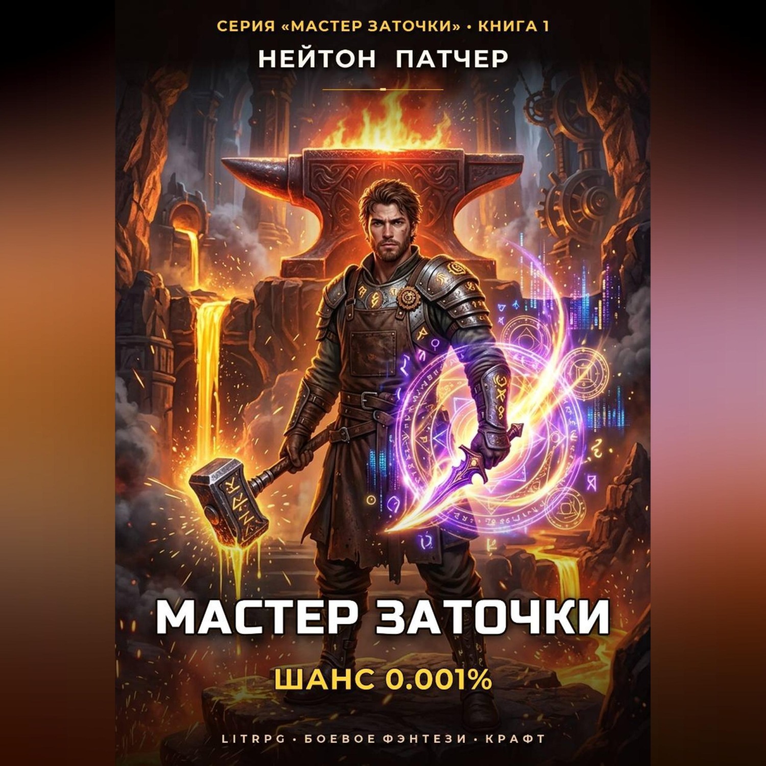 Обложка книги «Мастер Заточки: Шанс 0.001%»