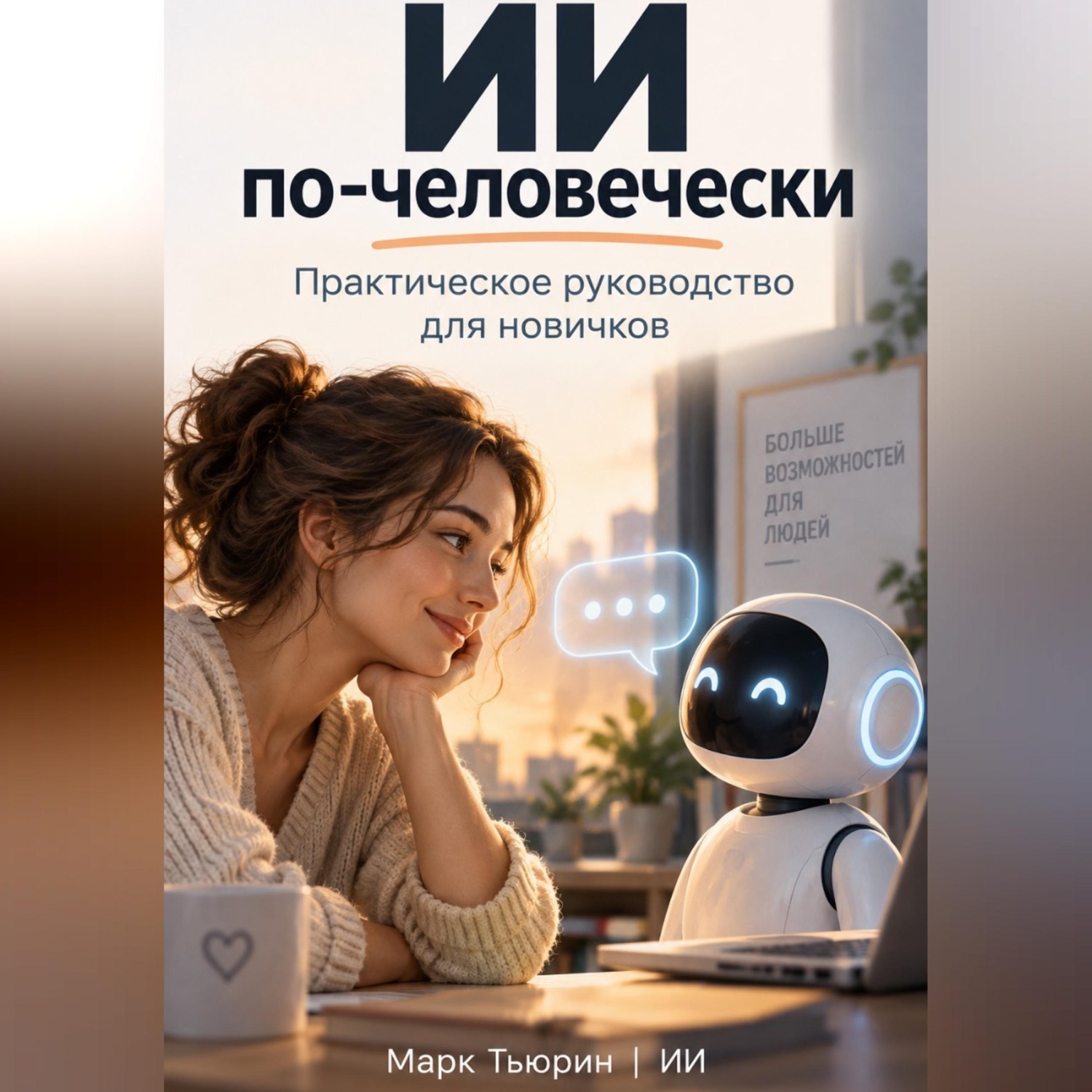 Обложка книги «ИИ по-человечески: Практическое руководство для новичков»