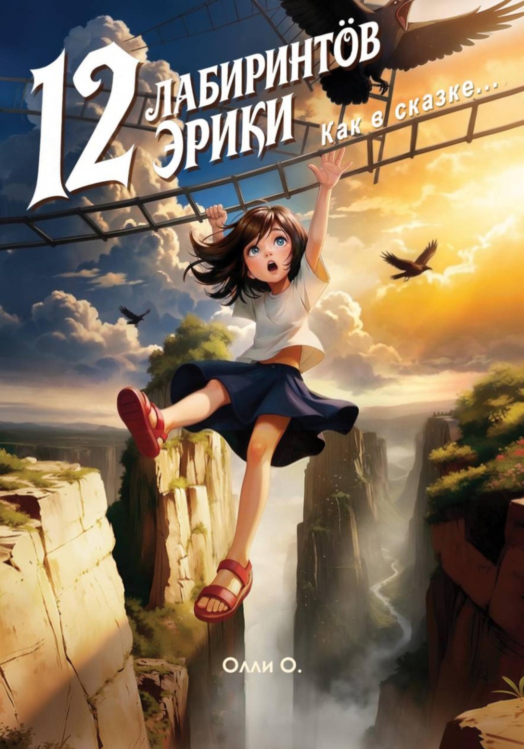 Обложка: 12 лабиринтов Эрики