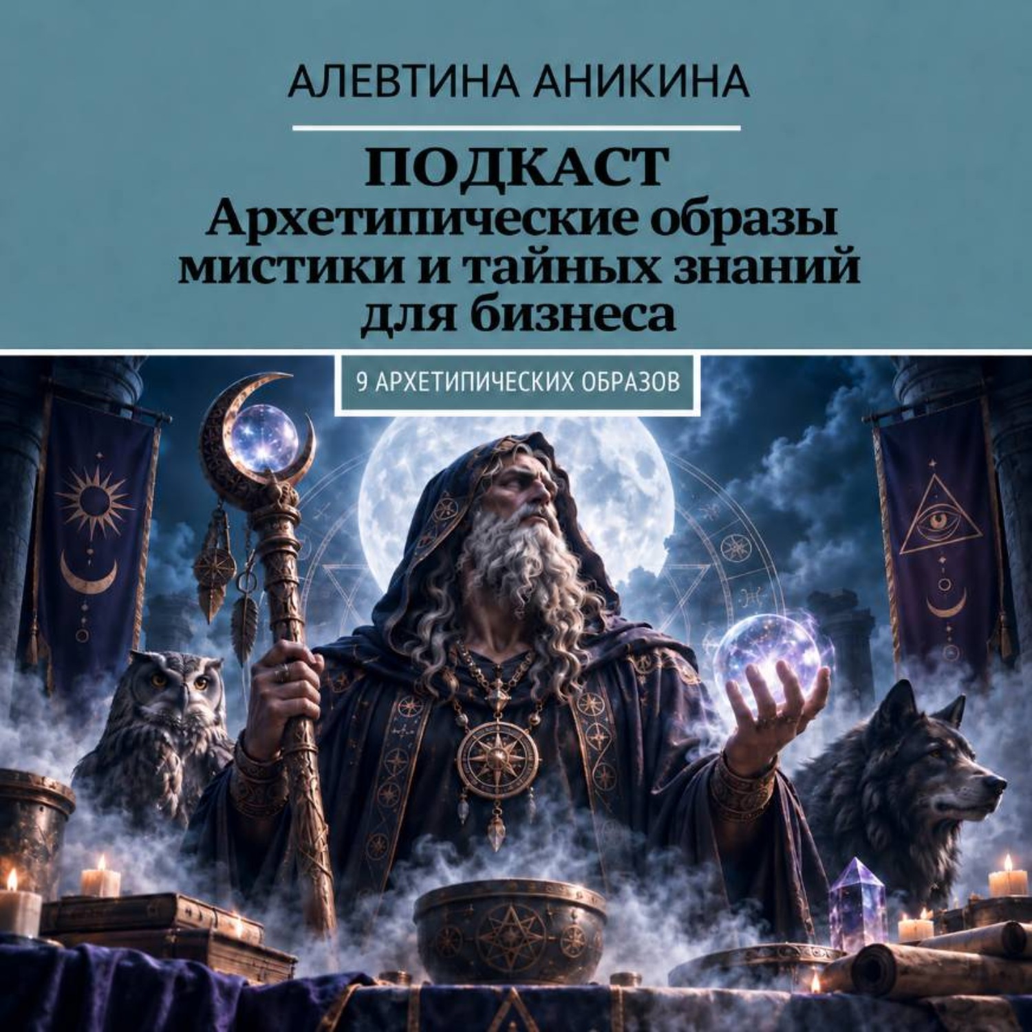 Обложка книги «Подкаст «Архетипические образы мистики и тайных знаний для бизнеса»»