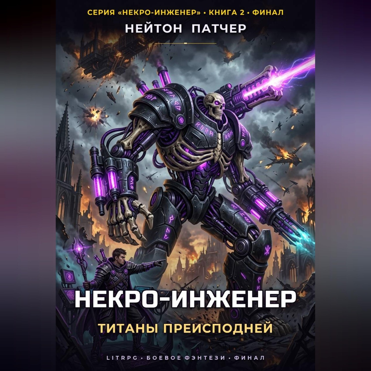 Обложка книги «Некро-Инженер: Титаны преисподней»