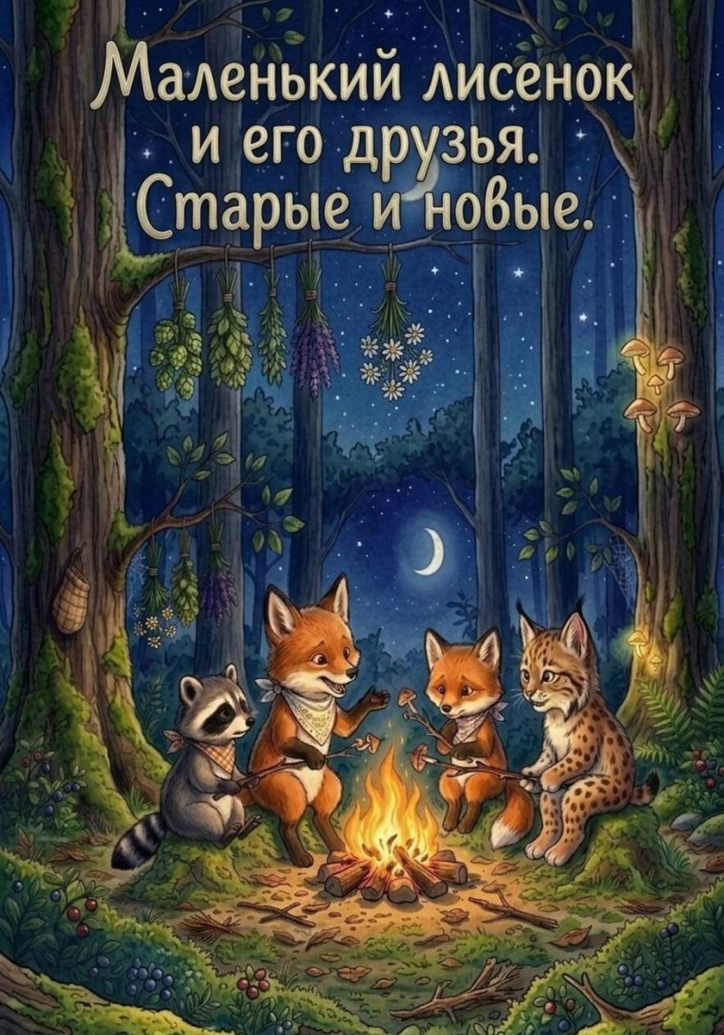 Обложка: Маленький лисенок и его друзья. Старые и новые