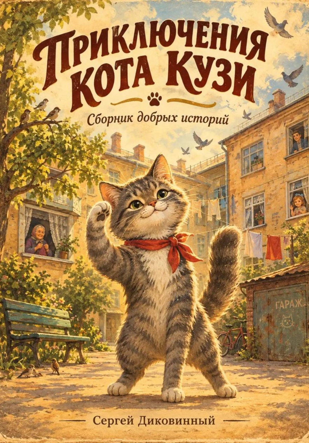 Обложка книги «Приключения кота Кузи»
